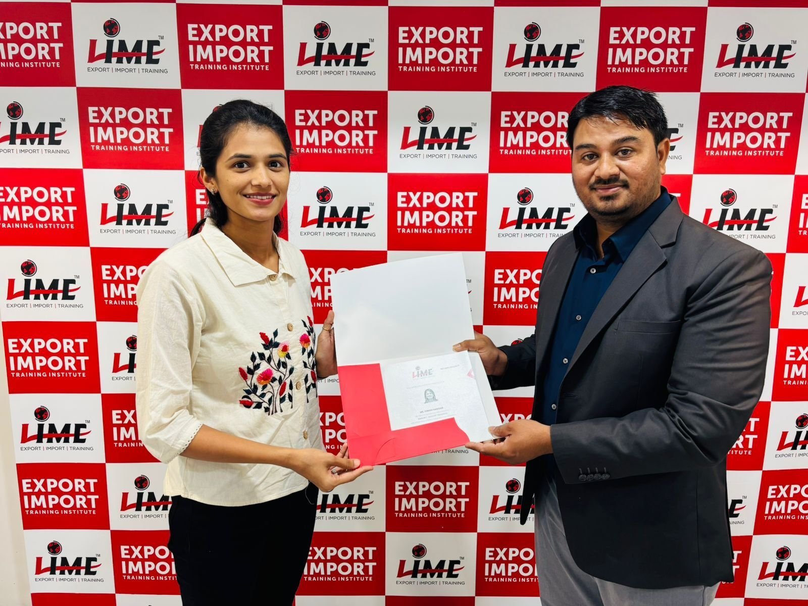 Celebrating Foram Kamdar's remarkable Export Success