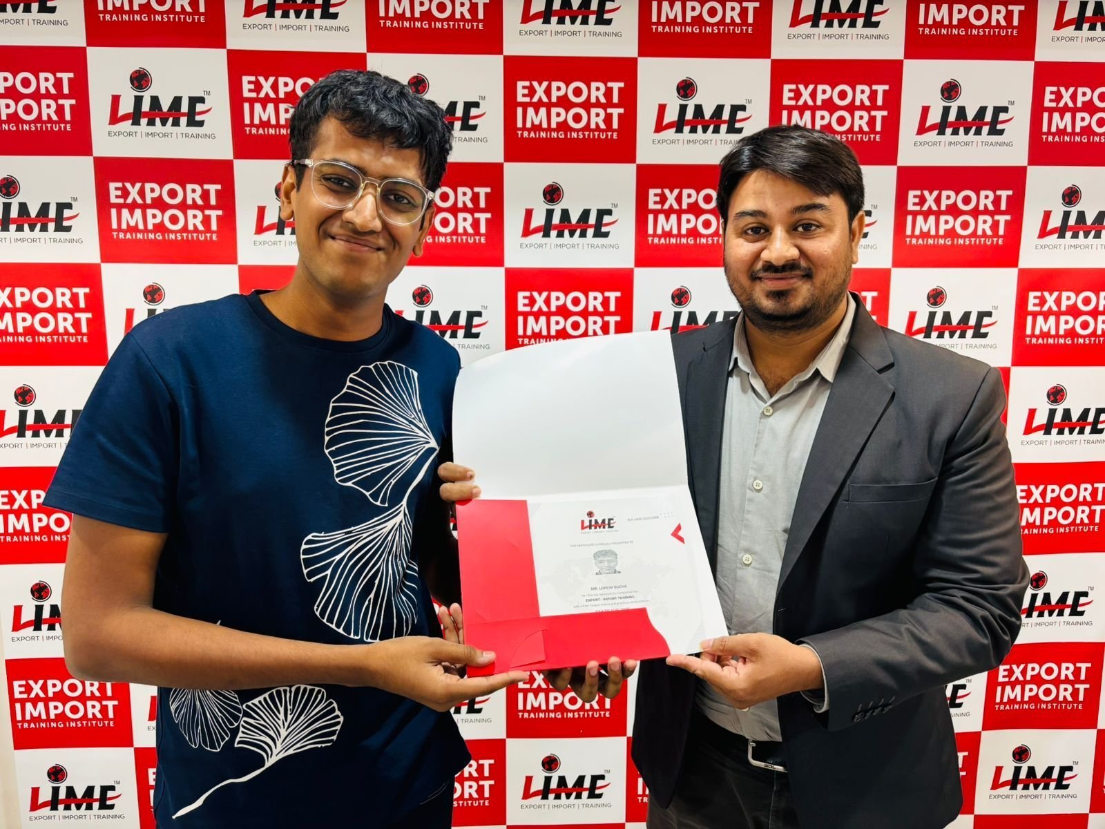 Celebrating Lokesh Bucha's remarkable Export Success