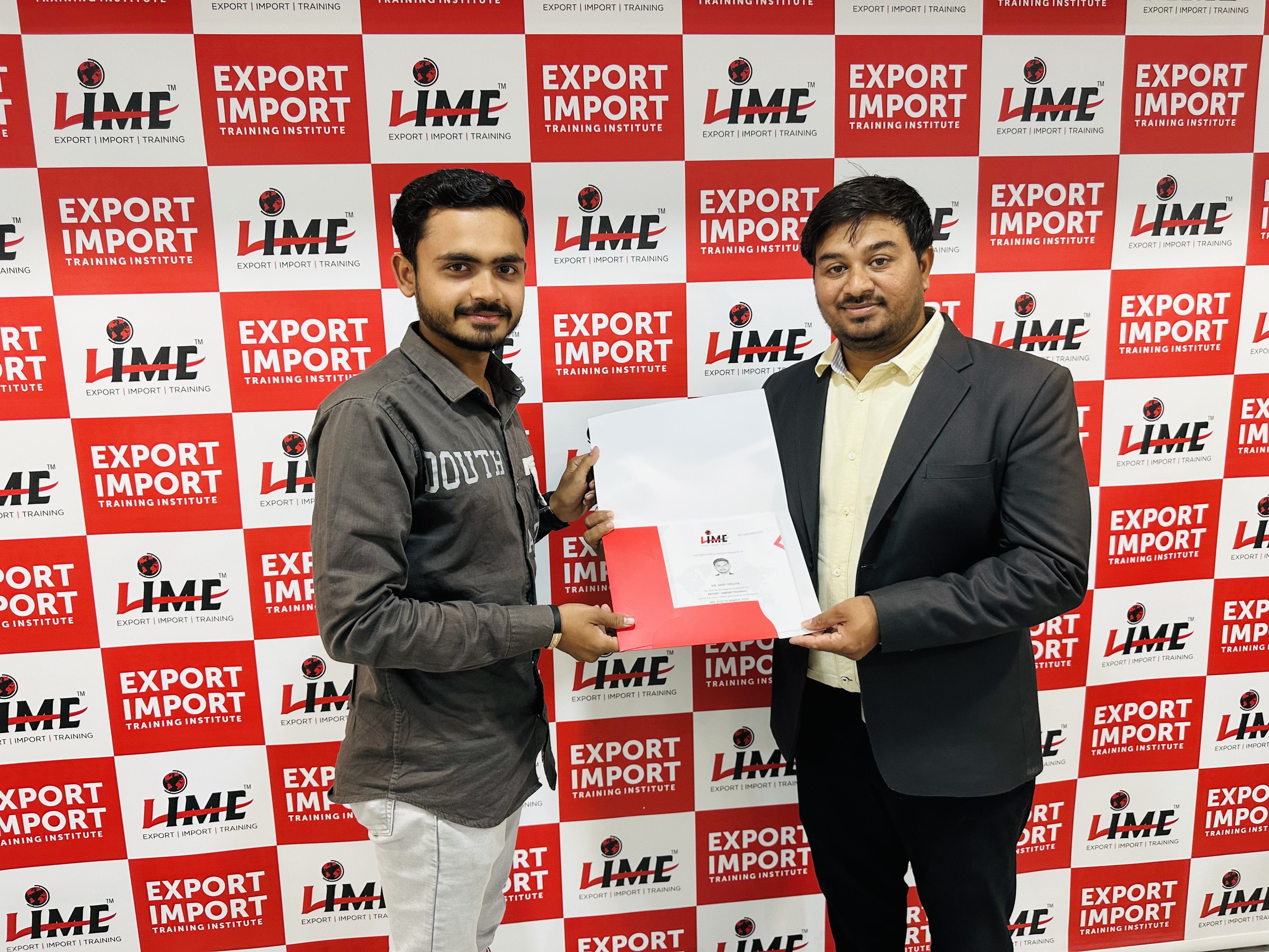 Celebrating Meet Pipaliya remarkable Export Success
