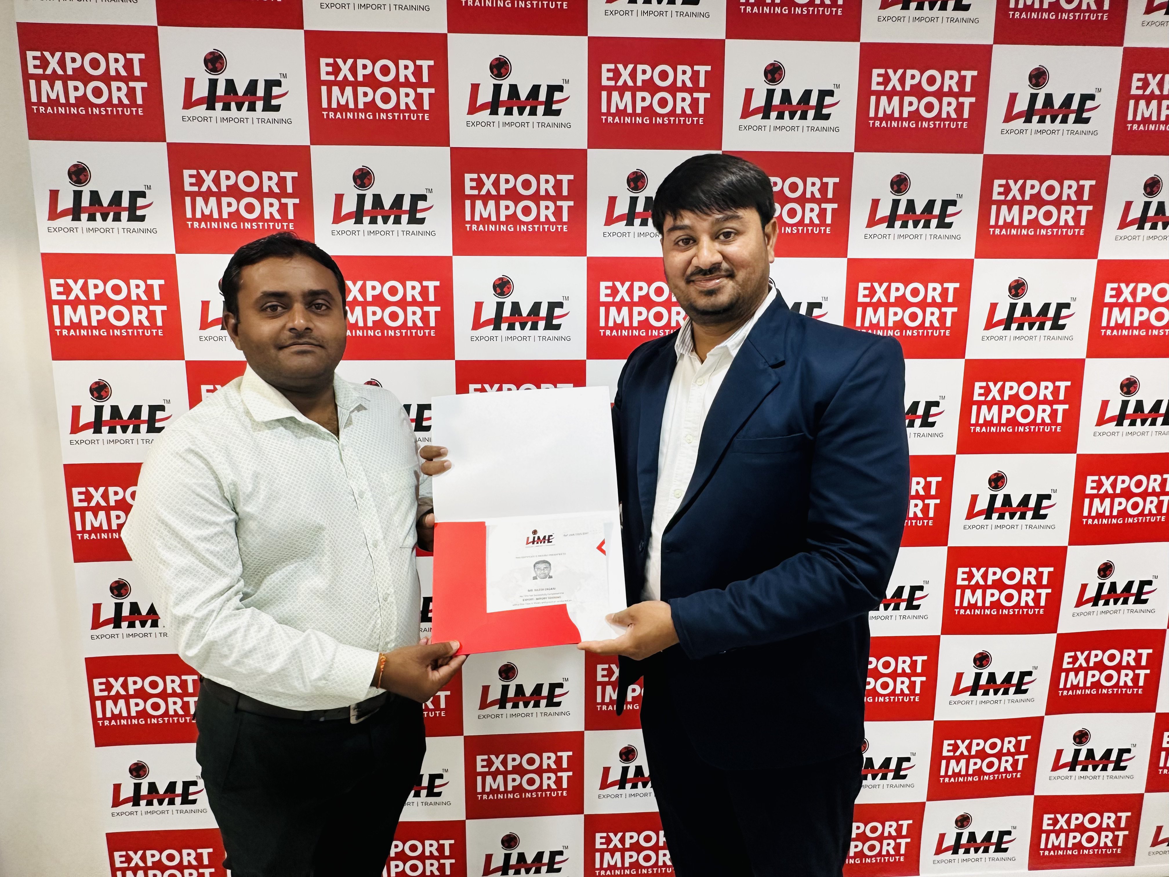 Celebrating Nilesh Jagani's remarkable Export Success